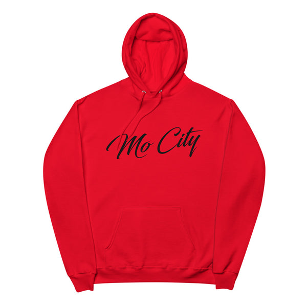 Mo City Script fleece hoodie