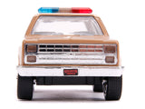 Hopper's Chevrolet Blazer "Hawkins Police Dept." "Stranger Things" (2016) TV Series "Hollywood Rides" 1/32 Diecast Model Car by Jada