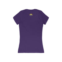 Strong Black Women Deep V-Neck Jersey Tee