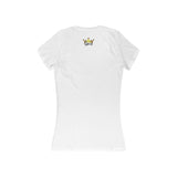 Strong Black Women Deep V-Neck Jersey Tee