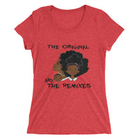 Tripped Out Remix Ladies' short sleeve t-shirt